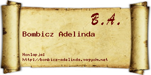 Bombicz Adelinda névjegykártya